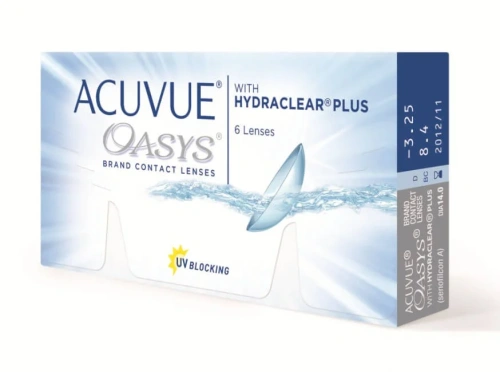 Acuvue Oasys with HYDRACLEAR 6 Acuvue Oasys with HYDRACLEAR 6